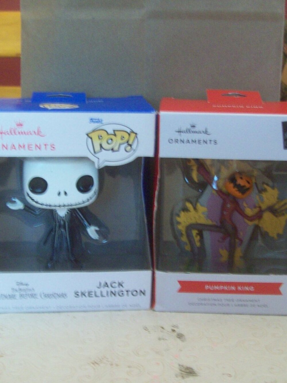 Bundle of Hallmark's The Nightmare Before Christmas, Christmas Ornaments, NIB